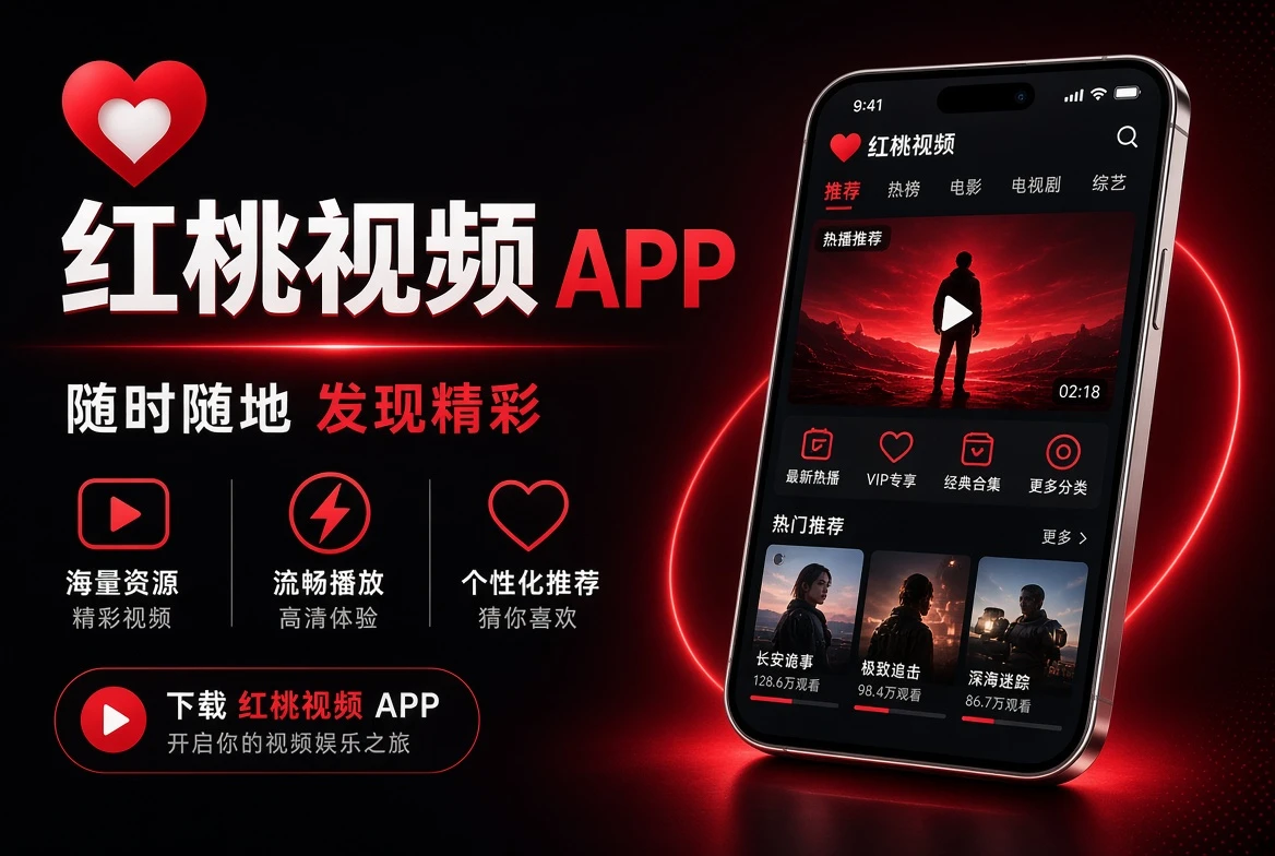 红桃视频移动端内容服务视觉